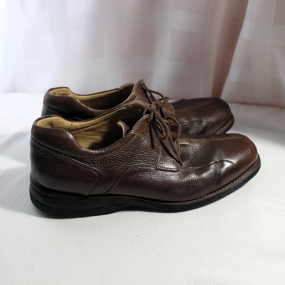 Johnston & Murphy Brown Shuler Bicycle Sheepskin Shoes 20-7223, Size 12 - Picture 3 of 10